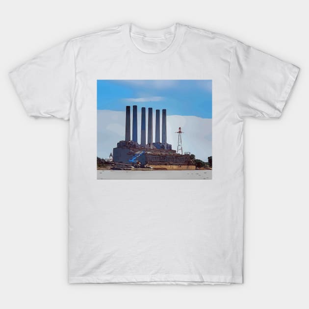 St. Louis power plant T-Shirt by WelshDesigns